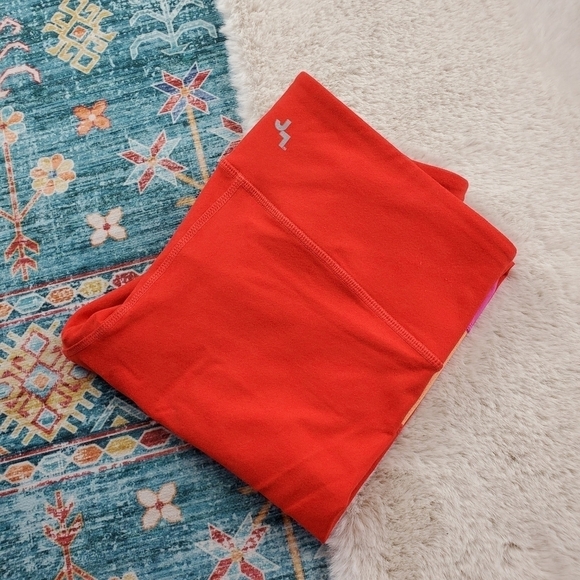 JoyLab Red Color Block Legging Small - Picture 6 of 9